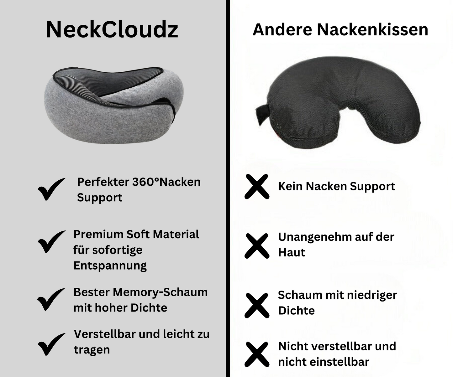 NeckCloudz™ - Reisekissen